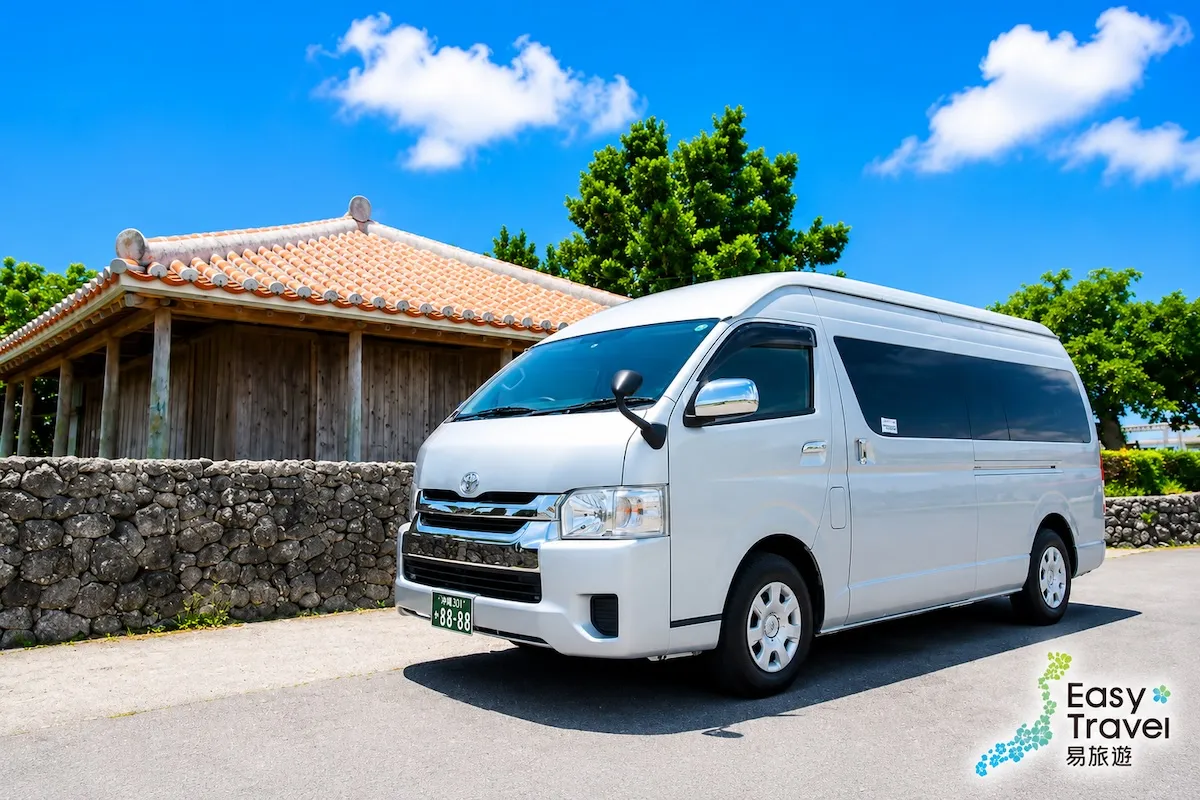 Private Daily Car Hire in Okinawa using Okinawa Toyota Hiace Van 5
