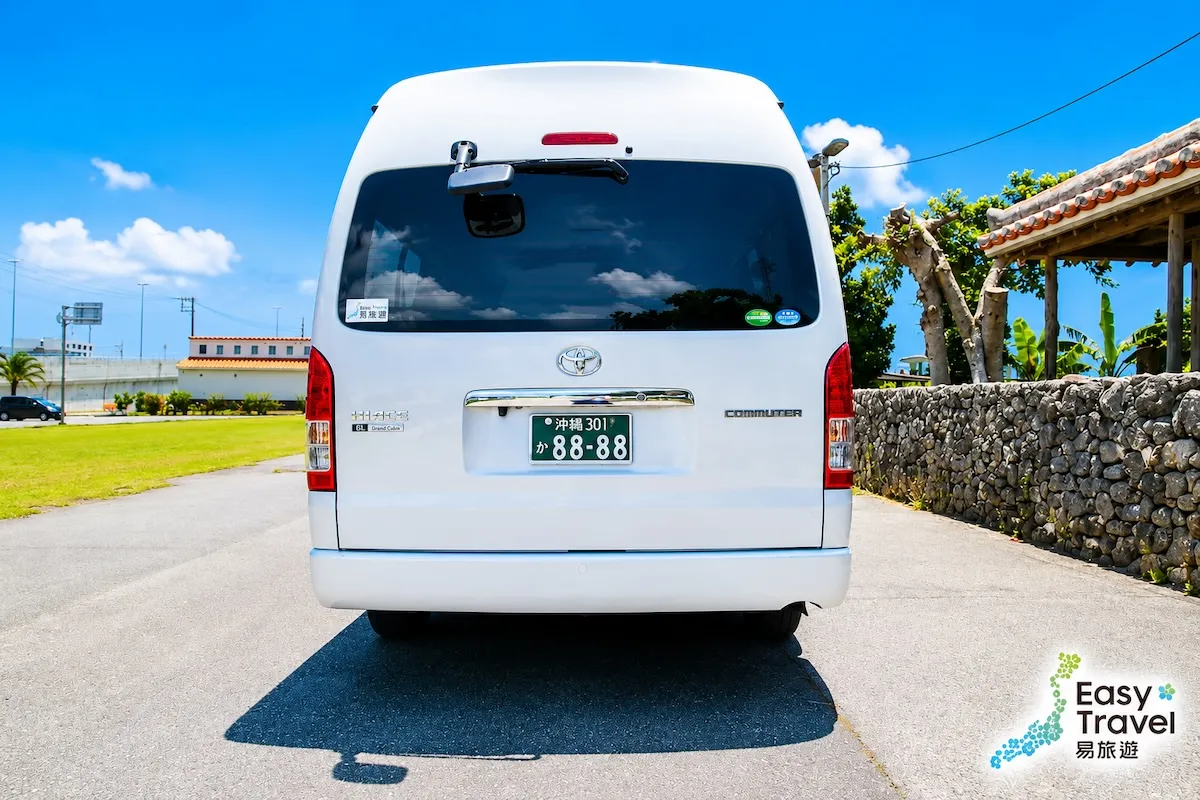 Private Daily Car Hire in Okinawa using Okinawa Toyota Hiace Van 4