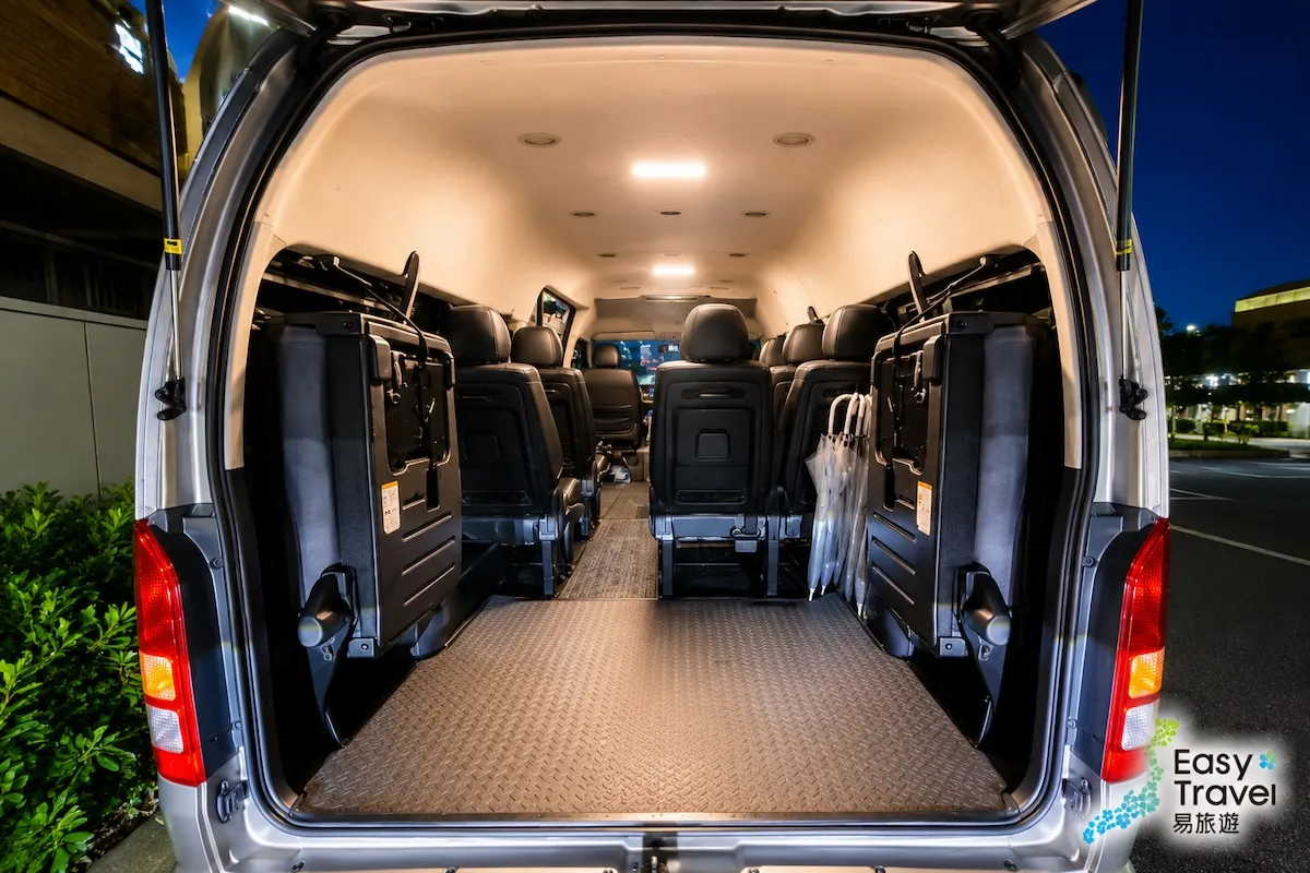 Private Daily Car Hire in Tokyo using Tokyo Toyota Hiace Van 4