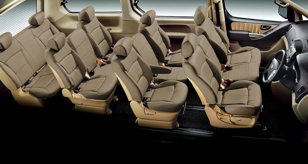 Private Daily Car Hire in Korea using Korea / Seoul 10 seaters van  4