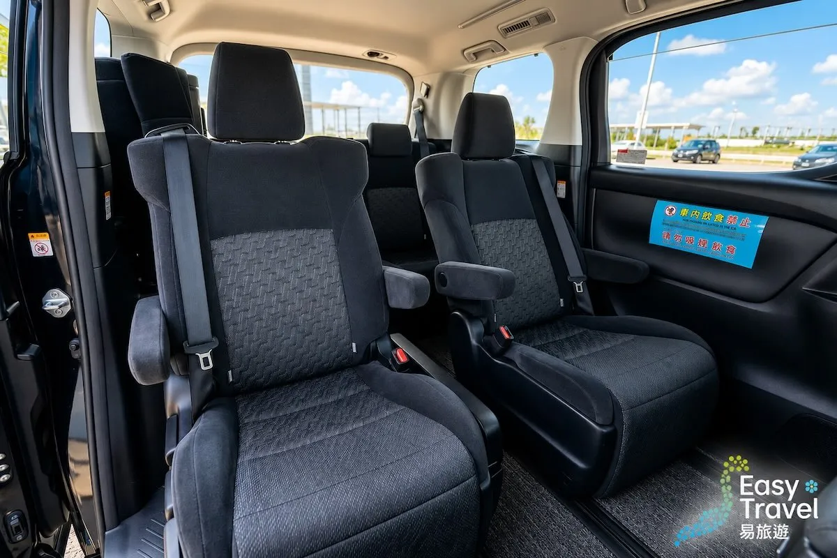Private Daily Car Hire in Okinawa using Okinawa Toyota Alphard 2