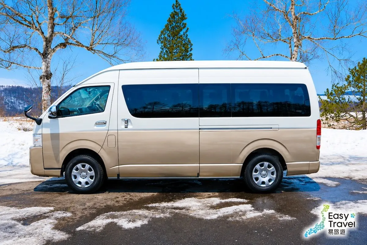 Private Daily Car Hire in Hokkaido using Hokkaido Toyota Hiace Van 5