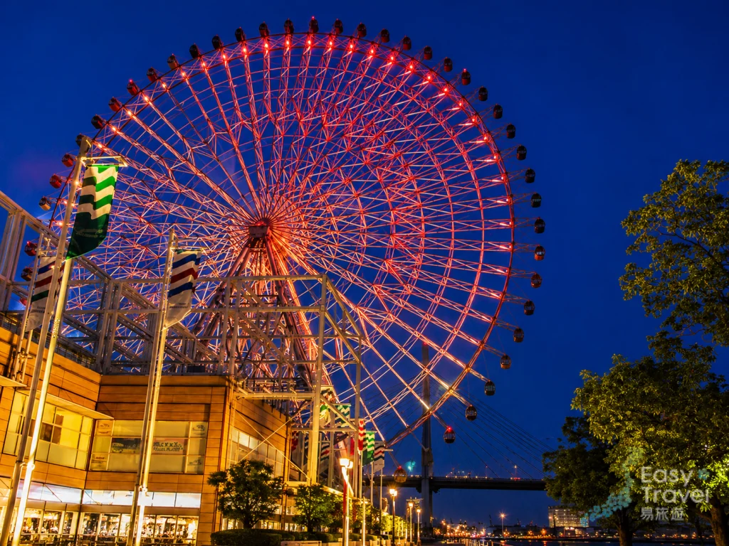 Night View at Temporan Ferris Wheel